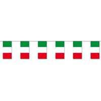 Slinger Italie - 400 cm - papier - vlag - landen thema - Italiaanse vlag