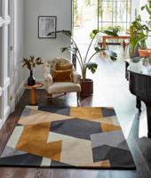 Harlequin - Popova Caramel Slate Shell 143101 - 200x280 cm Vloerkleed