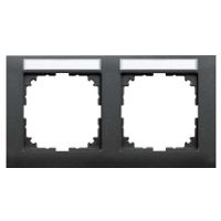 MEG4021-3614  - Frame 2-gang anthracite MEG4021-3614 - thumbnail