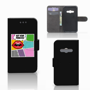 Samsung Galaxy Xcover 3 | Xcover 3 VE Wallet Case met Pasjes Popart Princess