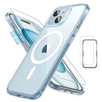 iPhone 15 Classic Pro Case (HaloLock) Set - Clear Blue