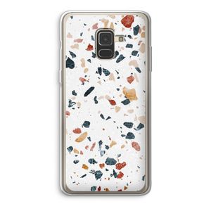 Terrazzo N°4: Samsung Galaxy A8 (2018) Transparant Hoesje
