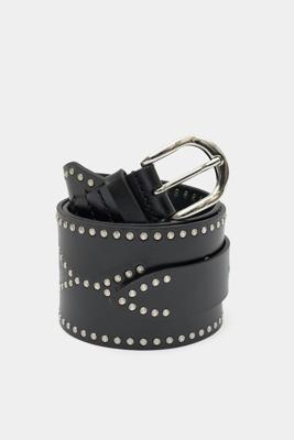 Isabel Marant riem Telma CE033BFA-A2A02A black/silver