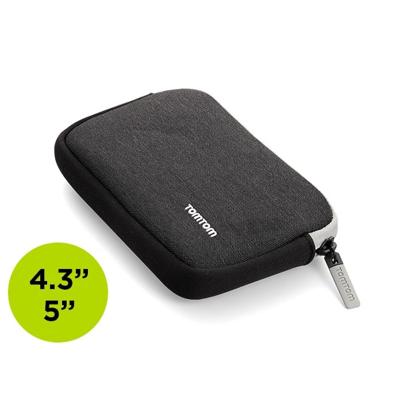 Tomtom hoes voor toestellen 4.3-5 inch Hoesje Zwart