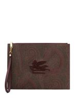 ETRO pochette à motif cachemire - Marron