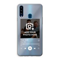 Music Player: Samsung Galaxy A20s Transparant Hoesje Music Player: Samsung Galaxy A20s Transparant Hoesje