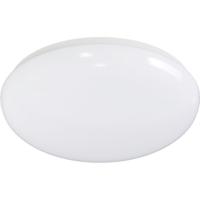 LED Plafondlamp Rond 18W - Natuurlijk Wit 4000K - Mat Wit Aluminium