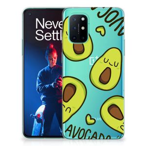 OnePlus 8T Telefoonhoesje met Naam Avocado Singing