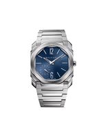 Bvlgari montre Octo Finissimo 40 mm pre-owned - Bleu