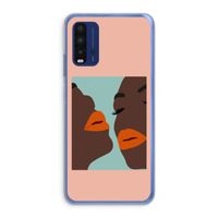 Orange lips: Xiaomi Redmi 9T Transparant Hoesje