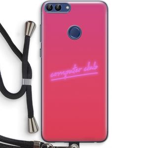 Vice Glow: Huawei P Smart (2018) Transparant Hoesje met koord