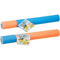 6x stuks waterpistolen/spuiten van foam 33 cm