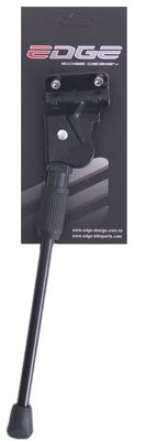 Edge zijstandaard 28" 40 mm 2 bouts aluminium zwart