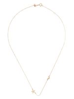 Lizzie Mandler Fine Jewelry collier Knife Edge en or pavé de diamants - thumbnail