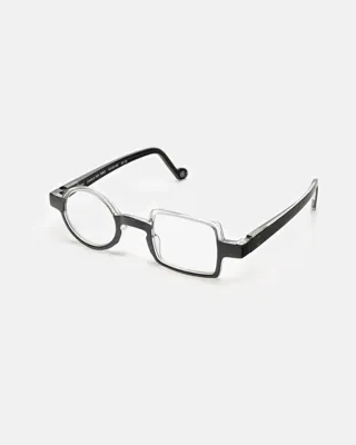 Leesbril Aptica Pop Times Charlie Black/White +3.00 Leesbril Aptica Pop Times Charlie Black/White +3.00