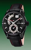 Horlogeband Jaguar J681-B Leder Zwart 22mm - thumbnail