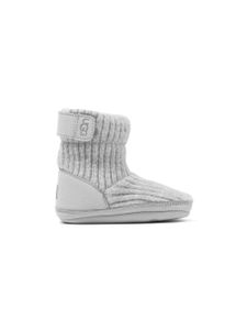 UGG Kids chaussons Skylar en maille nervurée - Gris