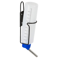 Drinkfles met houder uit metaal 250 ml