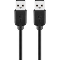 Goobay 93593 USB-kabel USB 2.0 1,8 m USB A Zwart - thumbnail