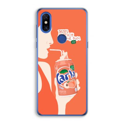 Peach please!: Xiaomi Mi Mix 3 Transparant Hoesje