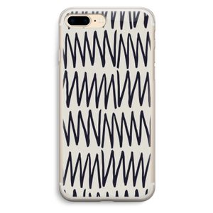 Marrakech Zigzag: iPhone 7 Plus Transparant Hoesje
