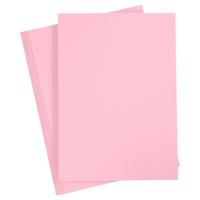 Creativ Company Gekleurd Karton Paars Roze A4, 20 vel