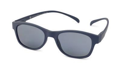 Leeszonnebril bifocaal Klammeraffe-+1.00-Donker Blauw