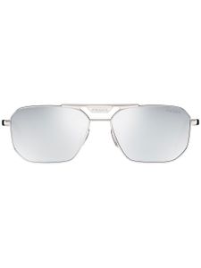 Prada Eyewear lunettes de soleil Symbole à monture aviateur - Argent