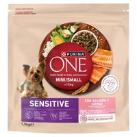 PURINA One Sensitive Mini/Small Salmon with rice - droog hondenvoer - 1,5kg