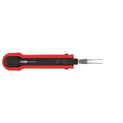 KS Tools 154.0134 Ontgrendelgereedschap voor platte stekker/platte stekkerhulzen 9,5 mm (AMP Tyco MPT)