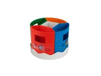 Bureau-organizer (blauw/groen/oranje/rood)