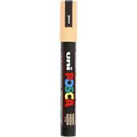 Uni-Posca Posca marker, afm pc-5m, lijndikte 2,5 mm, medium, pale orange, 1 stuk