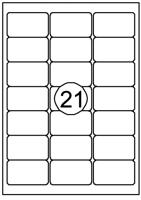 Etiket quantore 63.5x38.1mm 315st