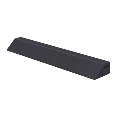 Kussenwig 2 Zijzakken Trapeziumvormige Wig om de Opening (0-20 cm) Tussen Matras en Hoofdeinde/Wand te Dichten (Grijs 137 x 25 x 13 cm)