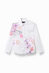Shirt met print en teksten - WHITE - 11/12