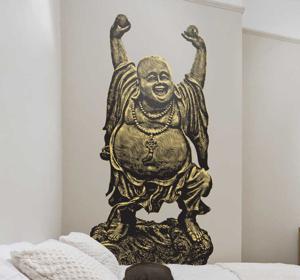 Gelukkige blije Boeddha sticker