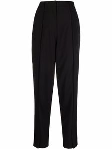 Off-White pantalon de tailleur à logo imprimé - Noir