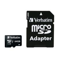Micro SD kaart met adapter Verbatim 44084