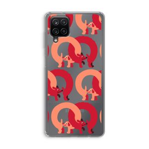 Dogs: Samsung Galaxy A12 Transparant Hoesje