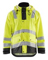 Blåkläder Regenjas High-Vis LEVEL 2 43022003 | High-Vis Geel/Zwart | Maat XL - 7330509570548