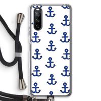 Ankers: Sony Sony Xperia 10 III Transparant Hoesje met koord