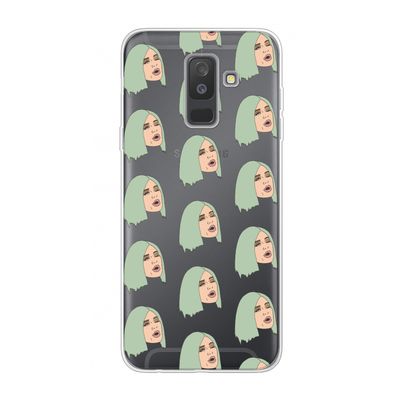 King Kylie: Samsung Galaxy A6 Plus (2018) Transparant Hoesje