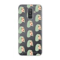 King Kylie: Samsung Galaxy A6 Plus (2018) Transparant Hoesje