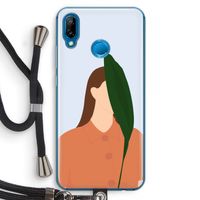 Leaf: Huawei P20 Lite Transparant Hoesje met koord