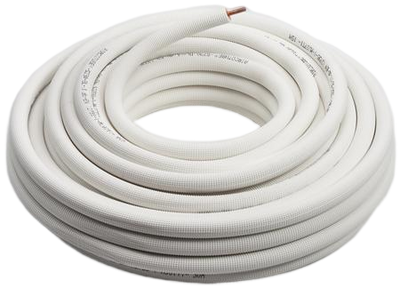 Koperen Koelleiding, Geïsoleerd (7/8 Inch, Lengte 25m)