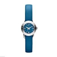 Horlogeband Marc by Marc Jacobs MBM1289 Leder Blauw 10mm
