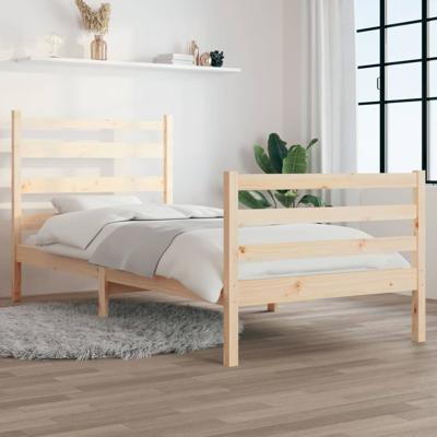 Bedframe massief grenenhout 90x200 cm
