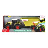 Dickie claas tractor met kieptrailer Dickie claas tractor met kieptrailer