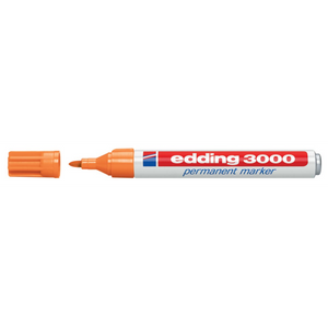 Edding 3000 permanente marker Kogelpunt Oranje 1 stuk(s)