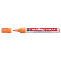 Edding 3000 permanente marker Kogelpunt Oranje 1 stuk(s) - thumbnail